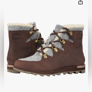 Sorel Women’s Sneakchic Cattail Alpine Boots. NWT. Size:7.5.